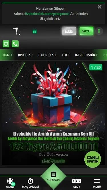 Livebahis Mobil Giriş